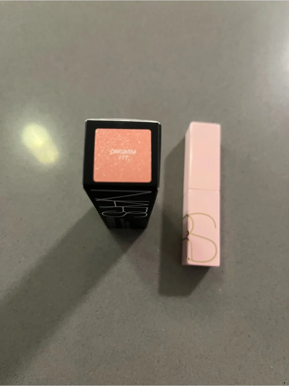 NARS Afterglow Lip Balm Orgasm 777 Hydrating Pink Shimmer Balm-NIB